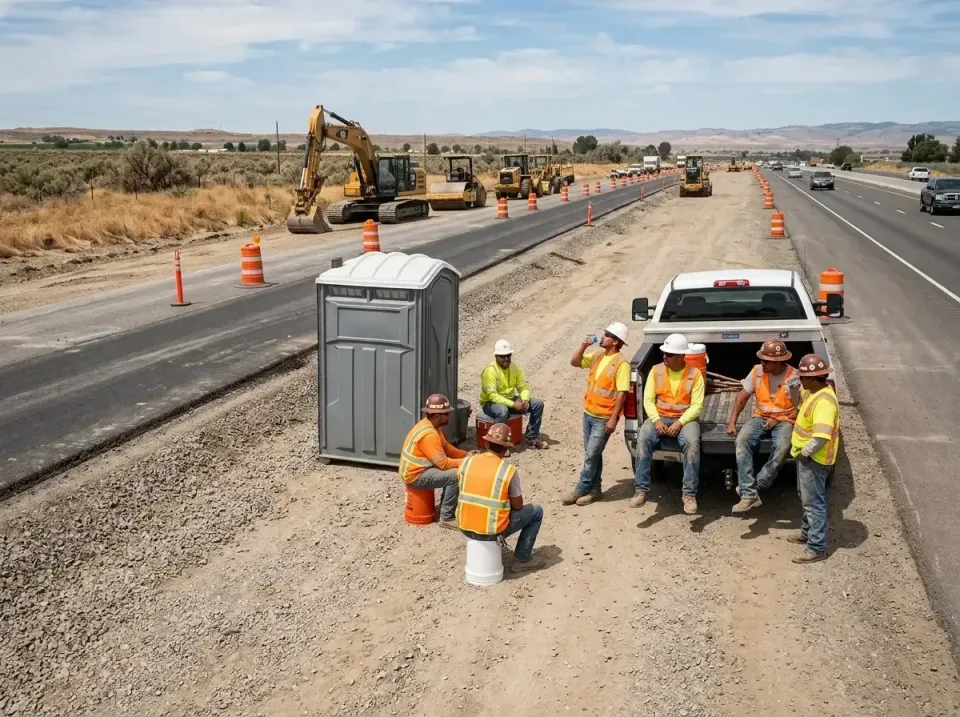 highway-road-construction-crew-007 — frequently asked questions, Porta Potty and Restroom Rentals in Guilford Center, CT